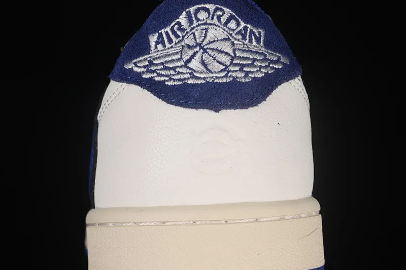All categories Air Jordan Jordan series basketball shoes Air Jordan 1 Low Travis Scott x Air Jordan 1 Low AJ1 Joe 1 white and blue inverted low-top cultural sneakers DM7866-166
